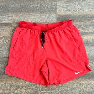 Nike Vivid Red Dri-FIT Athletic Shorts